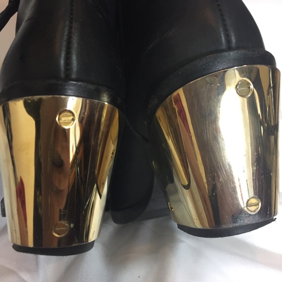 Giuseppe Zanotti Zipper Ankle Booties Sz 8 - Picture 4 of 13